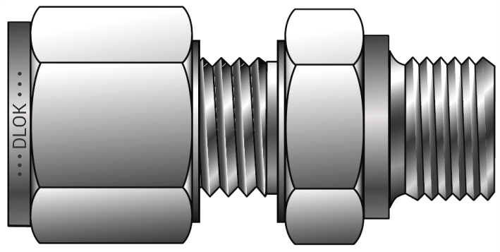 Male Connector BSSP (For Metric Tube)